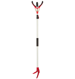 [HWASHIN] Fruit Picking Tongs S-770, 1.4~2.2M, 2-Step Length Adjustment, STEEL Core + Elastic Rubber Tongs, Ultra-light Aluminum Pole, Aluminum Handle, Harvesting Large Fruits - China OEM